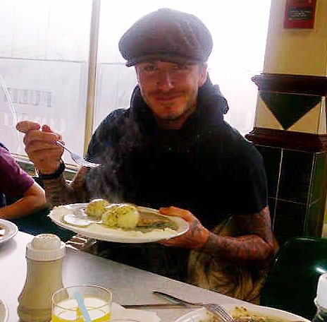 David Beckham- Pie n Mash